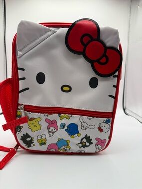 Sanrio Hello Kitty Kids Red & White Mini Lunch Box